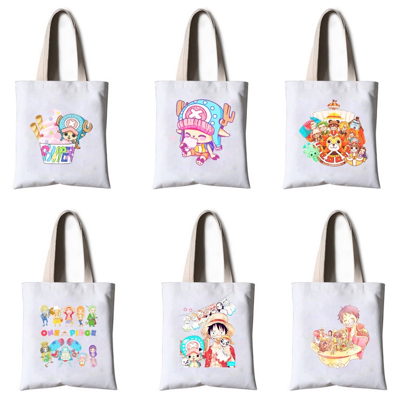 Túi tote chopper one piece túi tote thần tượng TT24 hoạt hình