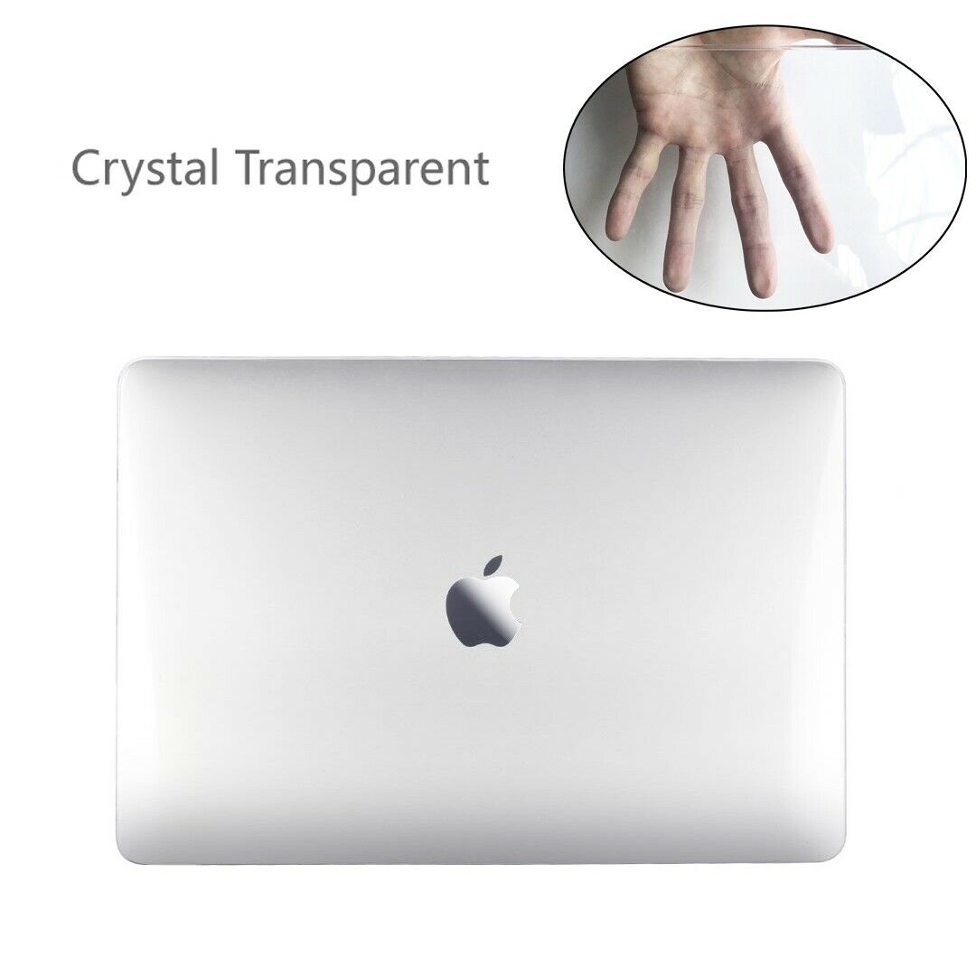 Laptop Case For Apple MacBook Air 13 A1932 A2179 A2337 M1 Chip 2018-2020 Crystal Hard PC Sleek Form Protection Case