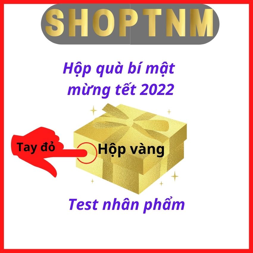 Hộp quà bí mật, Quà lưu niệm, dành tặng cho tất cả khách hàng của SHOP TNM