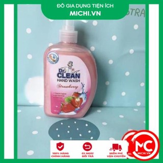Nước rửa tay dr.clean 500ml mẫu mới