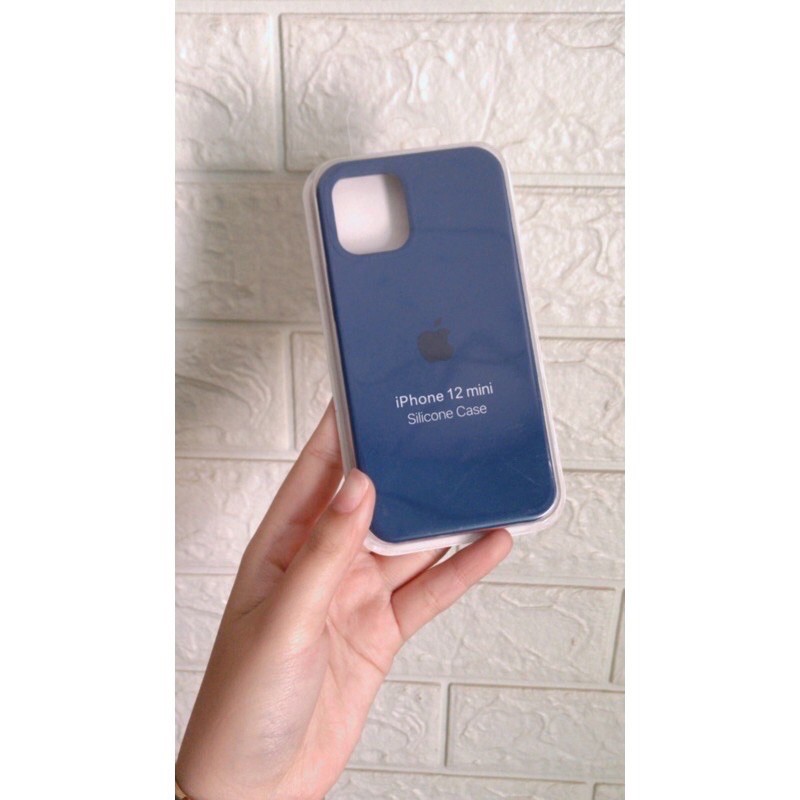 [IPHONE 12 MINI] BASIC CASE, ỐP LƯNG IPHONE CHỐNG BẨN MÀU XANH NAVI