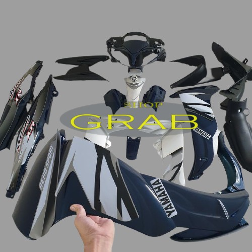 Bộ vỏ nhựa Màu Xanh nhớt Loại Mắt Cáo  cho xe JUPITER MX Yamaha - TẶNG TEM XE LUÔN