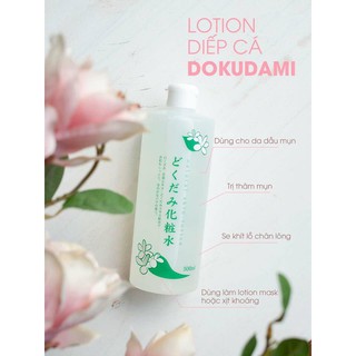 Lotion Diếp Cá Dokudami Nhật Bản 500ml