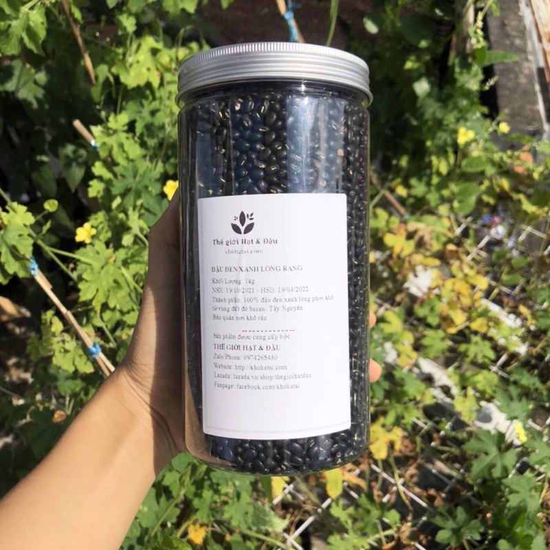 1KG TRÀ ĐẬU ĐEN XANH LÒNG RANG SẴN-quà tặng ý nghĩa-quà tặng sức khoẻ