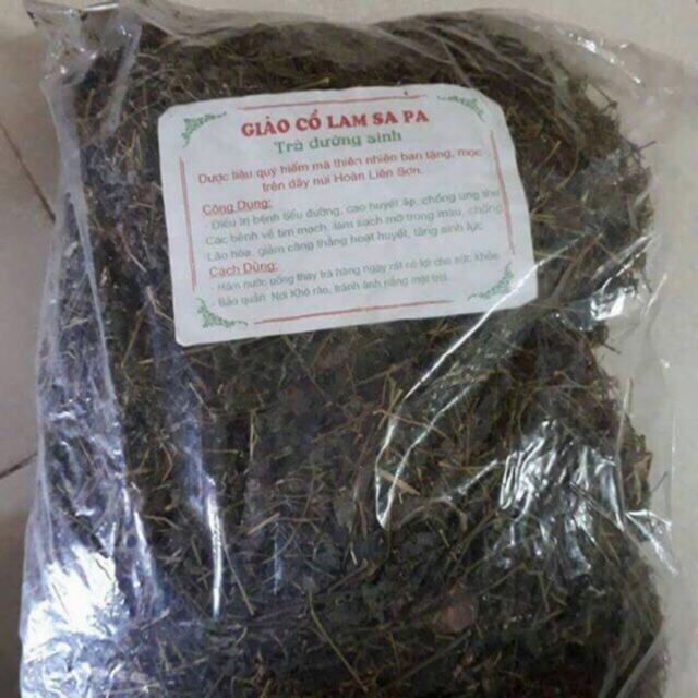 1 kg Giảo cổ lam 7 lá cực kì tốt hỗ trợ Cao huyết áp