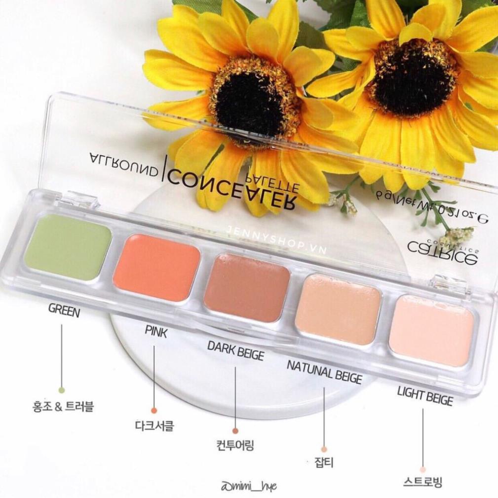 Che Khuyết Điểm Đa Năng Catrice 5 Ô Catrice Concealer Palette 6g