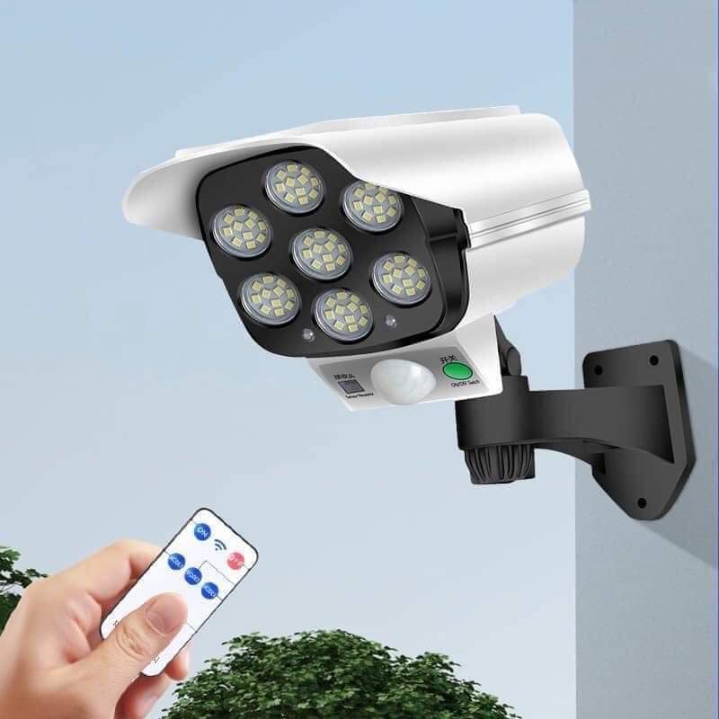 Đèn Năng Lượng Mặt Trời Giả Camera Giám Sát Chống Trộm thông minh mới  KHO BUON PHIA NAM