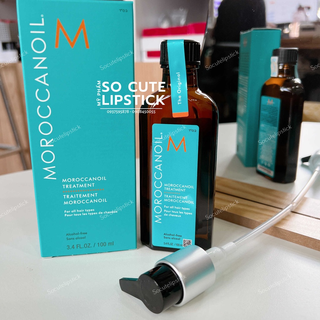 SET Tinh dầu dưỡng tóc Moroccanoil Treatment 50ml - 100ml - 125ml