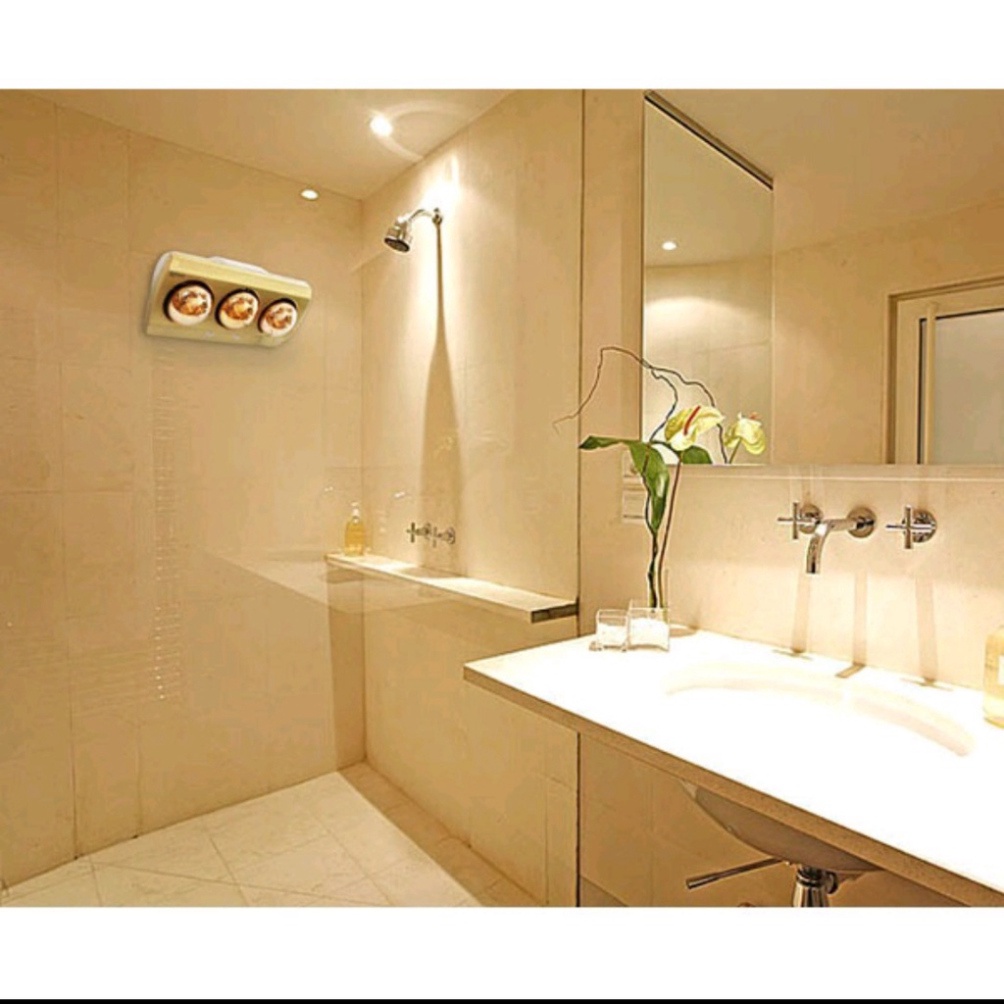 Bóng đèn sưởi, Đèn sưởi nhà tắm 2 bóng , 3 bóng cao cấp chống cháy nổ