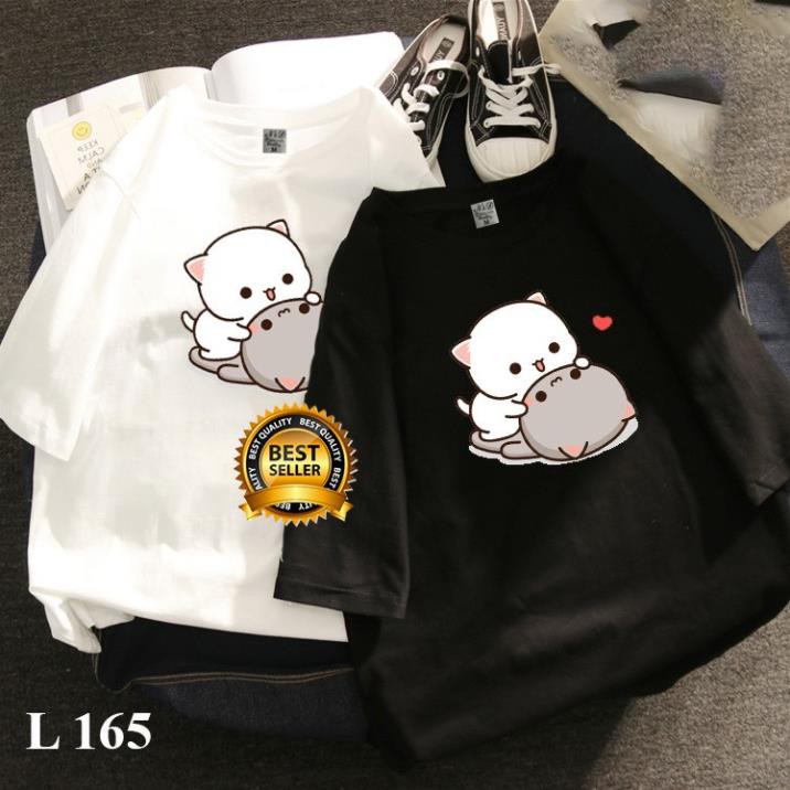 Mẫu áo thun áo đôi tình yêu cute siêu dễ thương - Giá chỉ 1 áo / hang đẹp cực chất