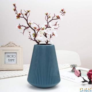 Lọ Hoa Bằng Nhựa Giả Gốm Dùng Trang Trí Nhà Cửa Đẹp Mắt