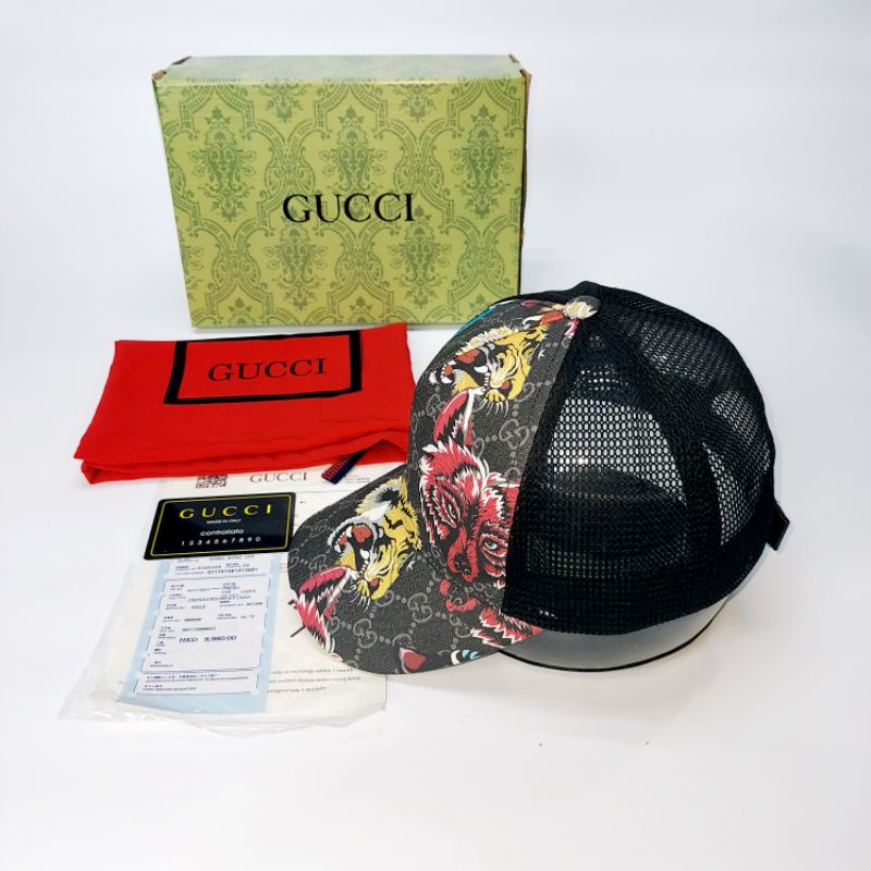 Nón kết lưới thú gc Mũ lưỡi trai Gc cáo loang cực đẹp full box hộp (Nón Thiết Kế)