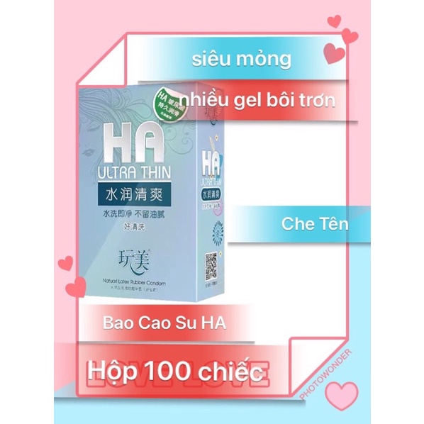 Bao Cao Su HA ( nội địa trung )