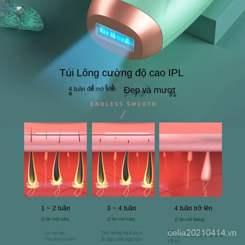 [Hàng mới về] Máy tẩy lông toàn thân sử dụng tại nhà tiện lợi