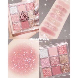 Bảng phấn mắt nhũ 3CE Multi Eye Color Palette Delightful, Short Again cho đôi mắt lung linh