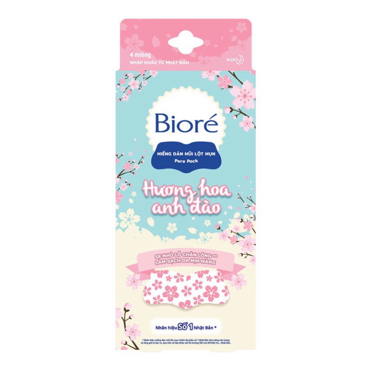 Miếng Dán Mũi Lột Mụn Bioré Pore Pack