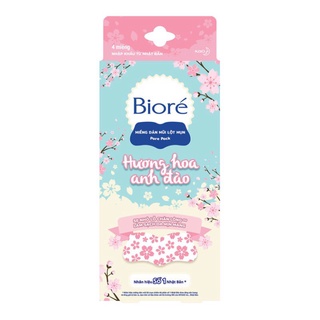 Miếng dán mũi lột mụn bioré pore pack