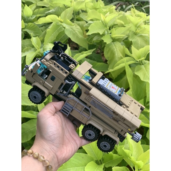 Qman 1728 Tên Lửa Đánh Chặn  - Đồ Chơi Lắp Ráp Xếp Hình Dành Cho Bé Trai Trên 6 Tuổi