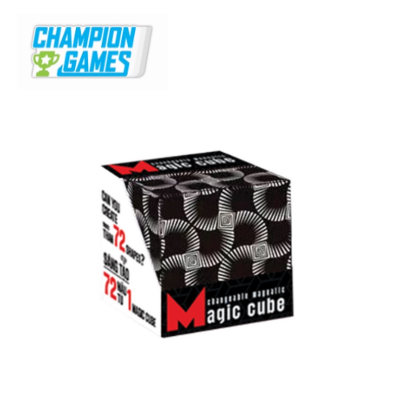 Đồ Chơi CHAMPION GAMES Khối Lập Phương Ma Thuật Họa Tiết Trắng Đen Magic Cube MC01/BLW