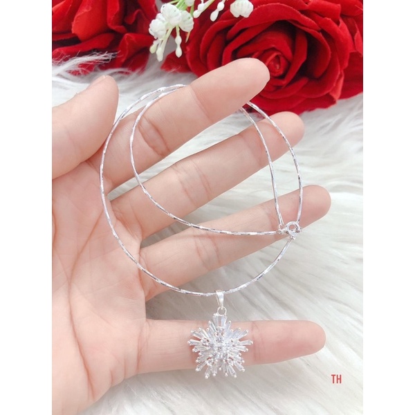 Kiềng cổ bạc ta siêu sang siêu chảnh. Thiết kế mềm nhẹ tinh tế cuốn hút ánh nhìn- Bạc Nomi
