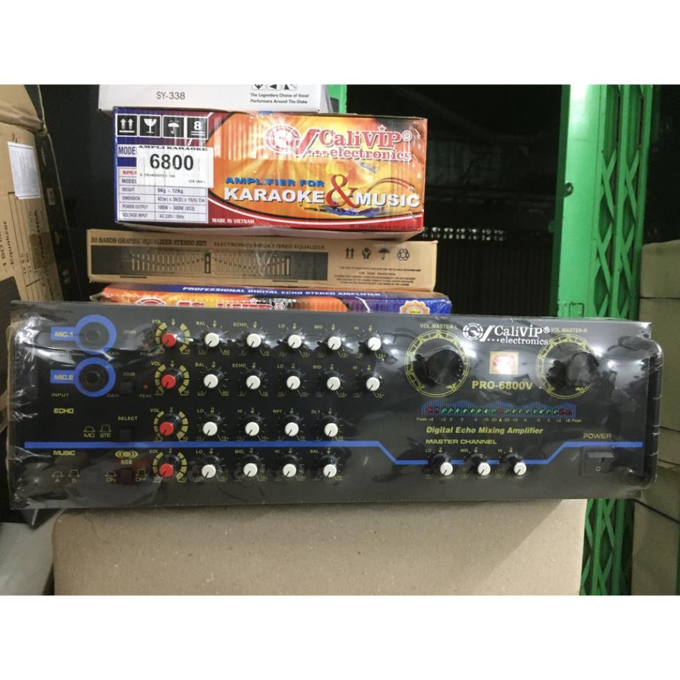 Amply 6800 nghe nhạc, hát karaoke hay +