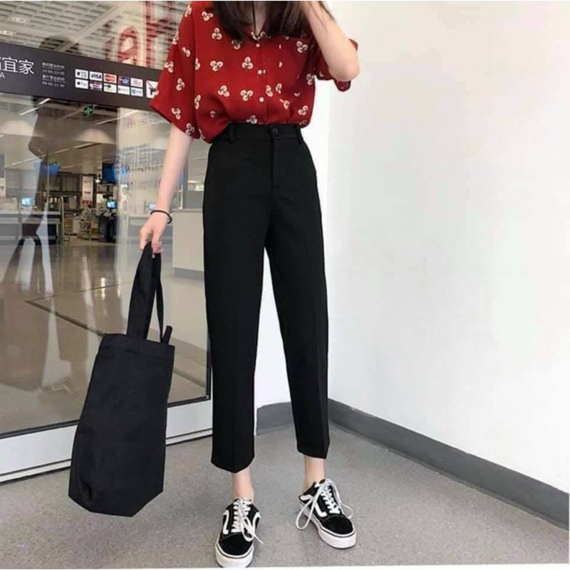 quần baggy khoá kéo bigsize