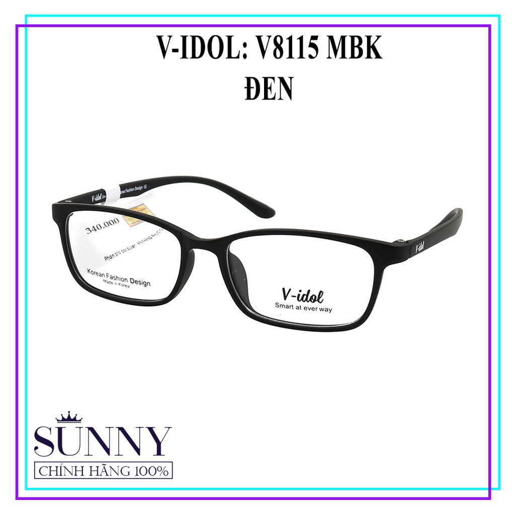 V8115 - Gọng kính V-idol chính hãng, có tem chống hàng giả