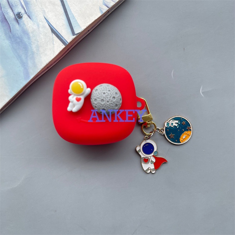 SONY WF-SP700N / Linkbuuds S WF-LS900N / WF-L900 Vỏ Bảo Vệ Hộp Sạc Tai Nghe Hình Hành Tinh Bằng Silicone Mềm Chống Sốc/Thấm Nước