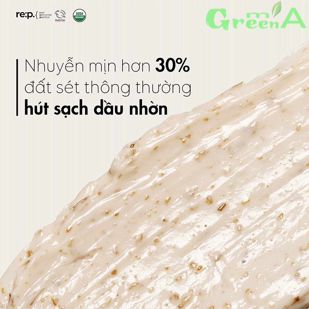 [Mã 12FMCGSALE1 giảm 10% đơn 250K] Mặt Nạ Đất Sét Hữu Cơ RE:P Bio Fresh Mask Giảm mụn, Kiềm dầu, Se khít lỗ chân lông