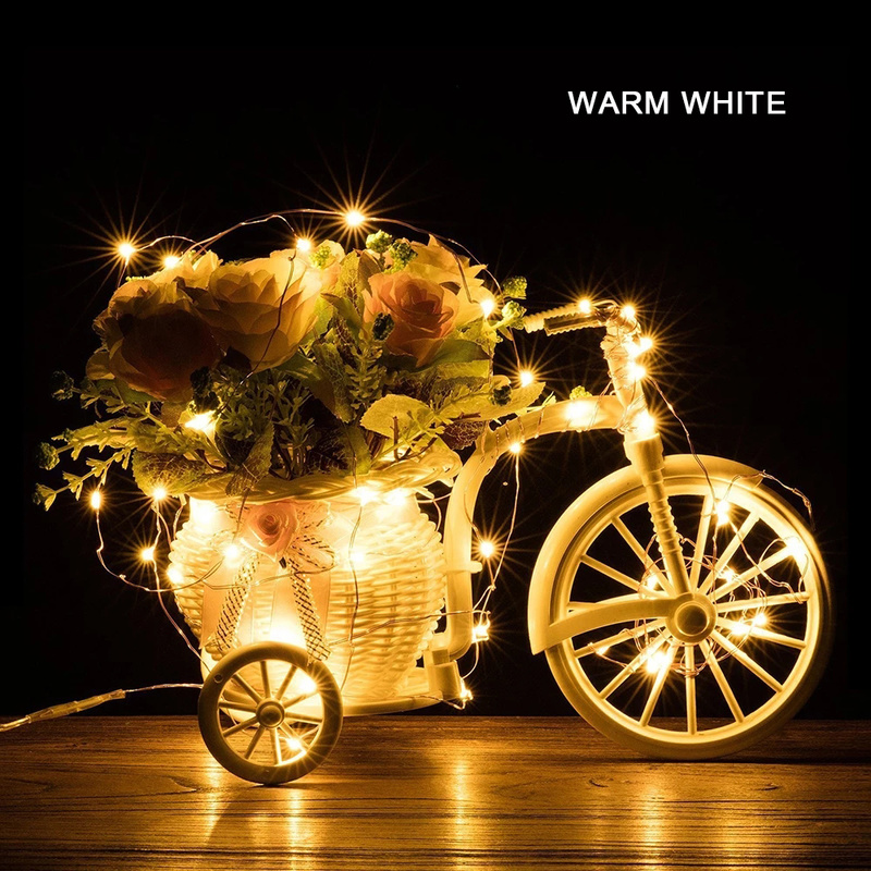 Dây Đèn Led Mini 1 / 2m / 54 Bóng Dùng Trang Trí