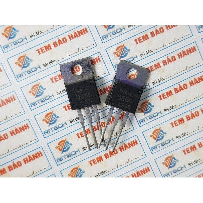 [Combo 2 chiếc] D560, 2SD560 Transistor NPN 150V/5A TO-220