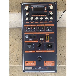 Board mạch loa kéo có REVERB đánh coil 75 từ 190