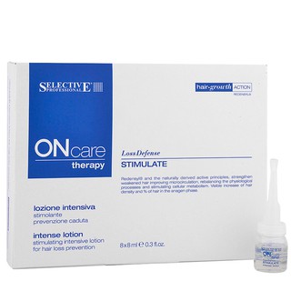 Tinh dầu chống rụng tóc chuyên sâu Stimulate Intense Lotion Selective 8x8ml