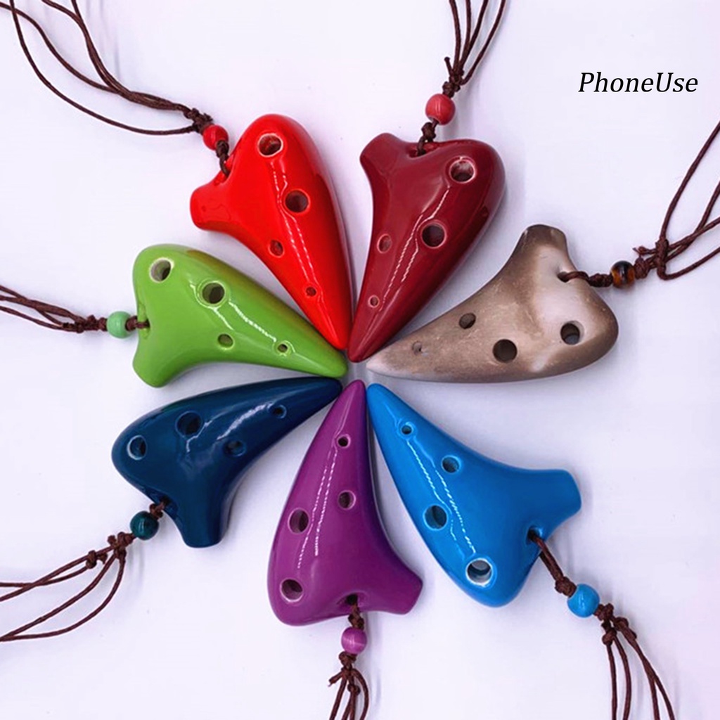 Kèn Ocarina 6 Lỗ Bằng Gốm