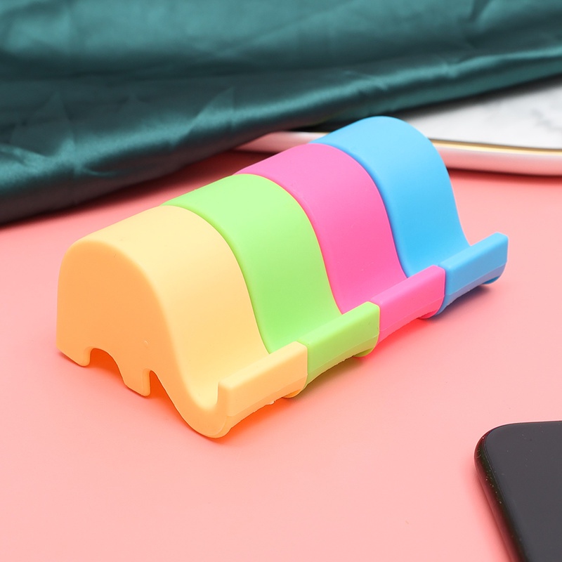 Giá Đỡ Điện Thoại/ Compatible For iPad 4 Màu Hình Chú Voi Dễ Thương