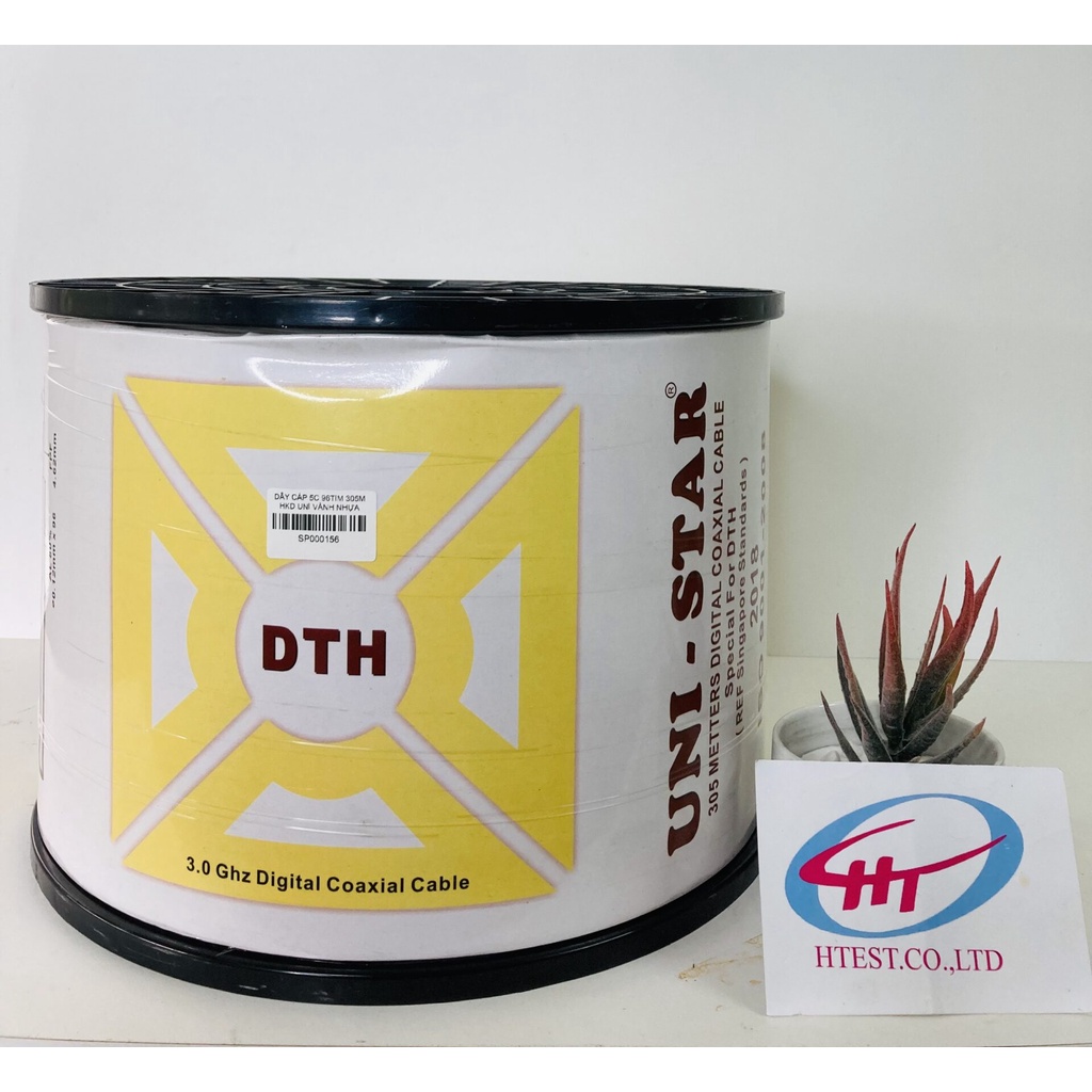 DÂY CÁP 5C 96TIM 305M HKD UNI VÀNH NHỰA - HÀNG CHÍNH HÃNG