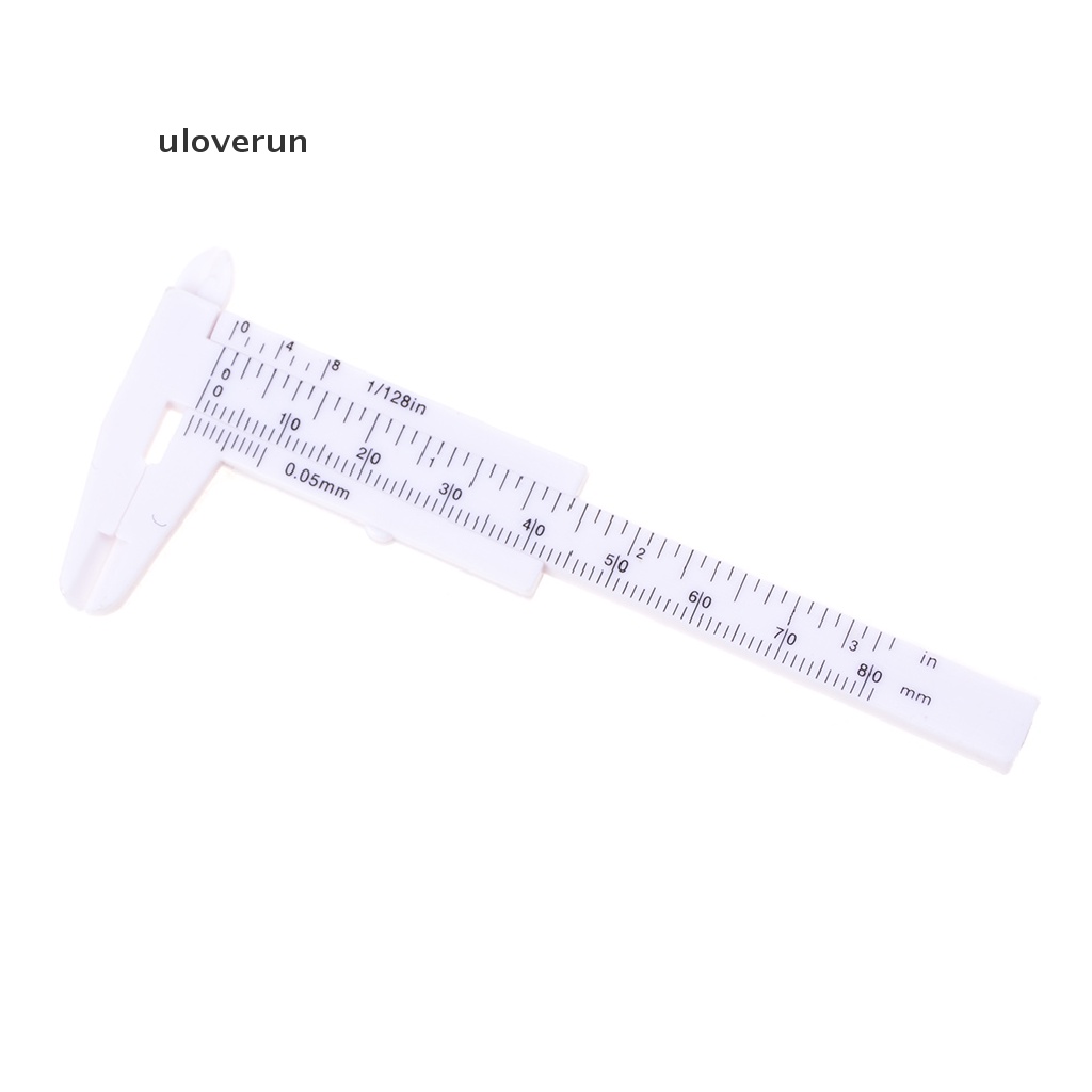 Thước Cặp Cơ Khí Mini 80mm Bằng Nhựa Tiện Dụng