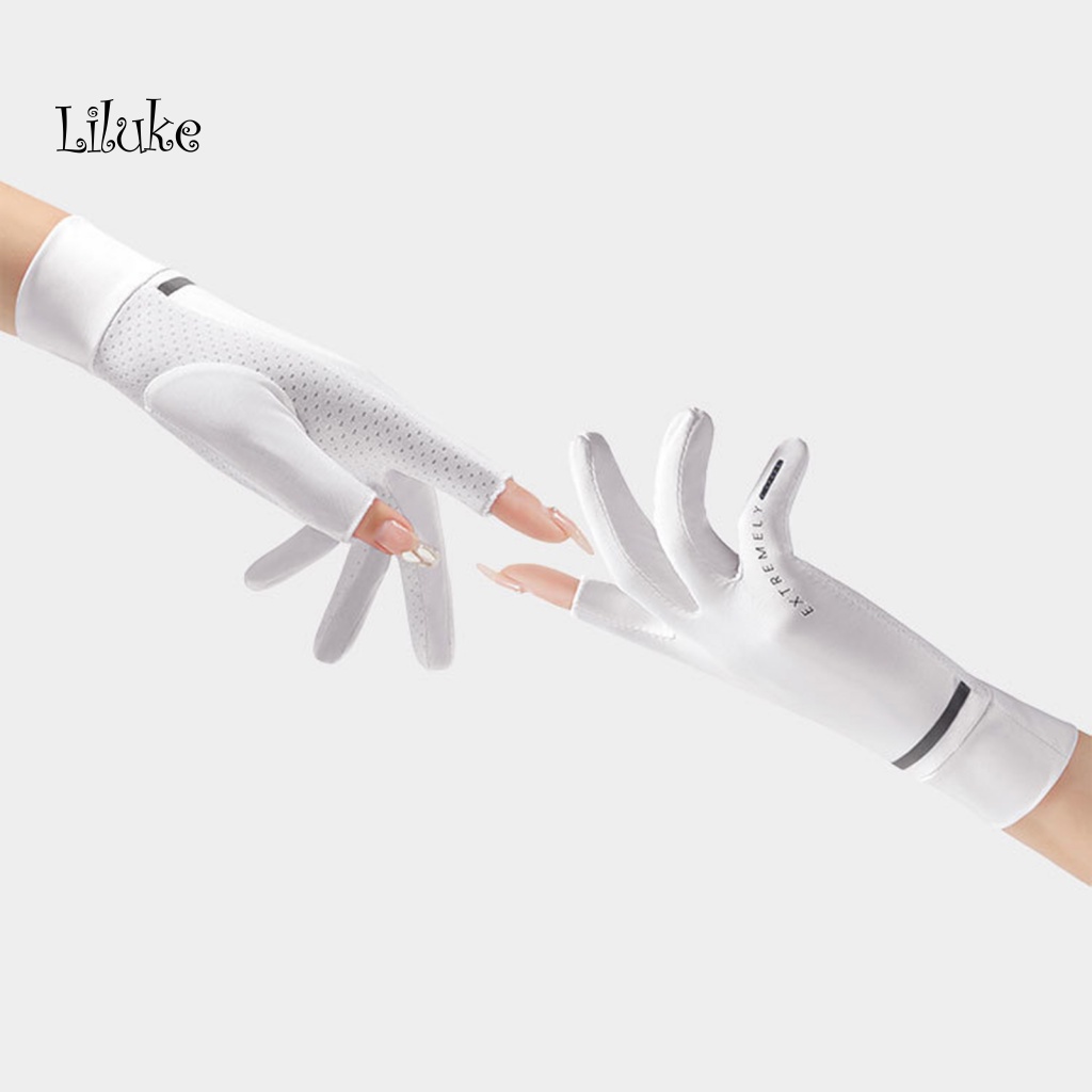 Đôi Găng Tay Mùa Hè Co Giãn Tốt Màu Sắc Xinh Xắn