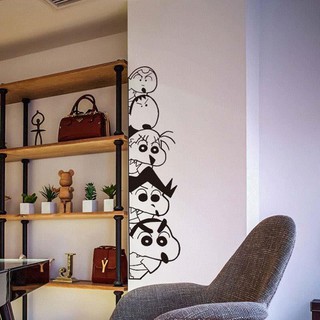 Giấy Dán Tường Tự Dính Chống Thấm Nước Họa Tiết Cậu Bé Bút Chì Shin-chan Dễ Thương Trang Trí Phòng