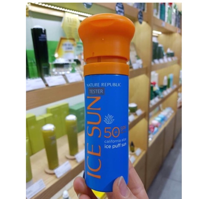 Kem Chống Nắng Ice Sun Nature Republic SPF 50 PA+++ mẫu mới