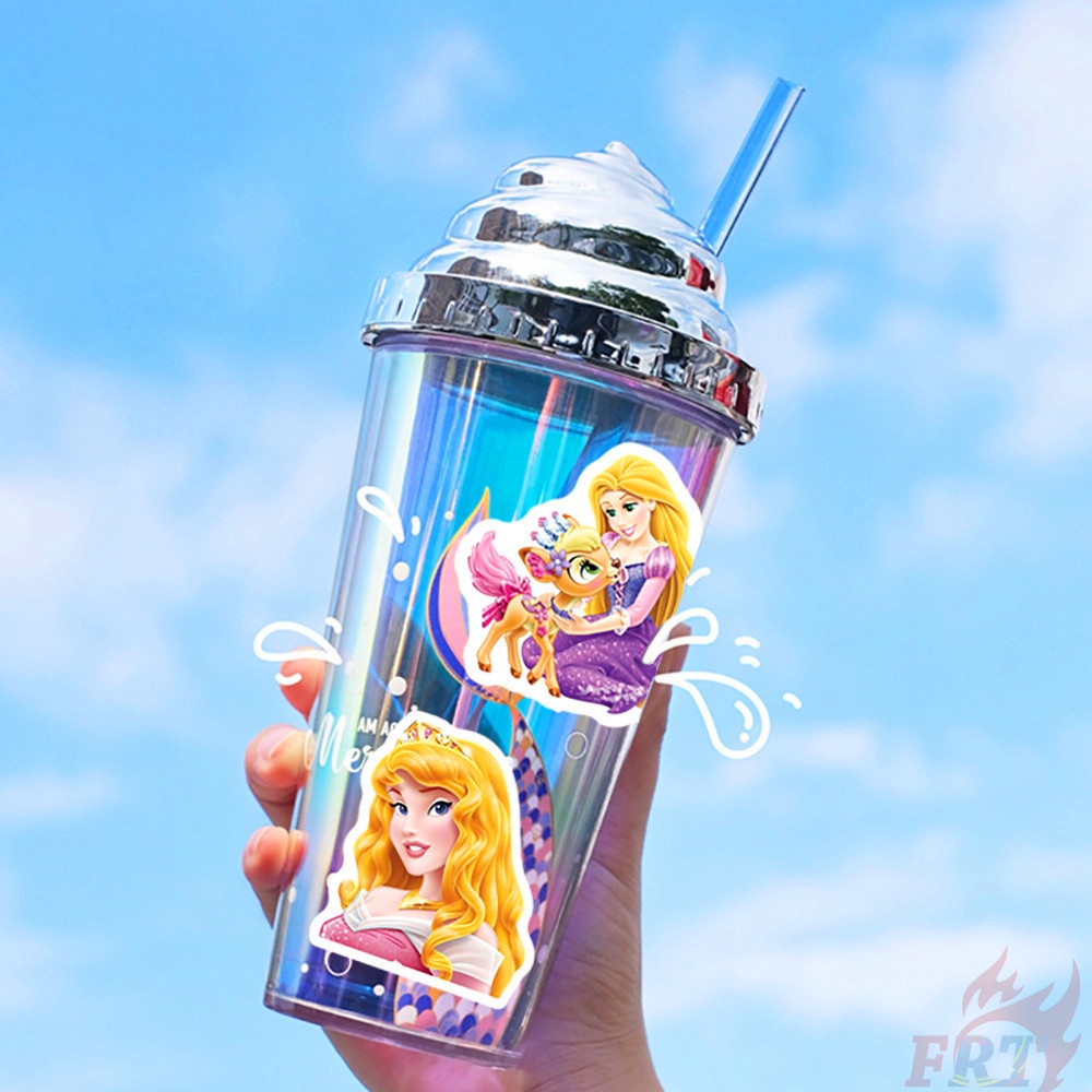 ❉ Hình Dán Công Chúa Disney Series 01 ❉ Bộ 50 Sticker Dán Ván Trượt Thời Trang