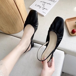 Sục vintage mũi vuông