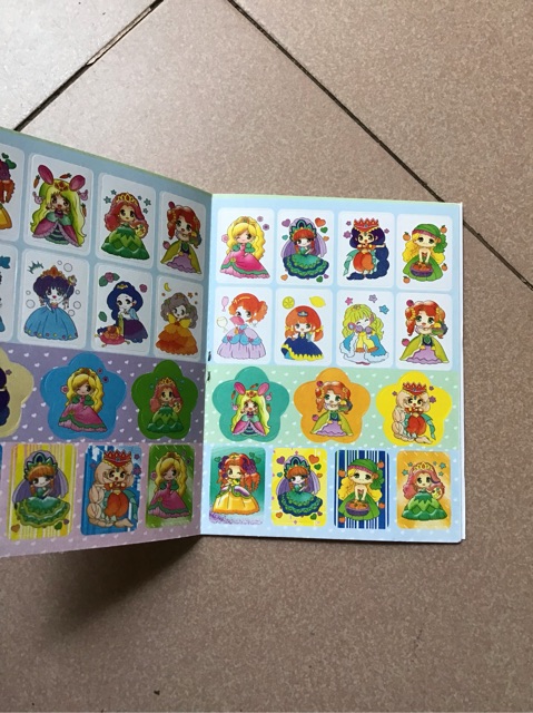 Combo 10 cuốn sổ tô màu đủ mẫu