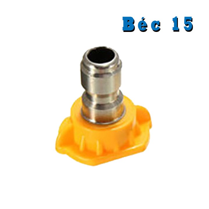 Béc phun gắn súng rửa xe áp lực cao 15,25,40 độ