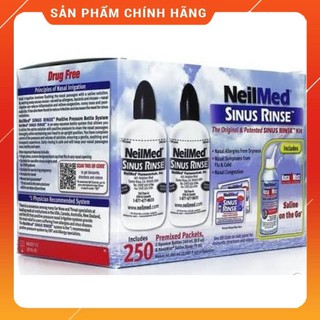 Bộ Kit muối rửa mũi Neilmed 250 bịch