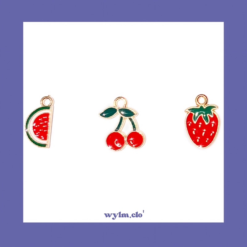 Charm trái cây 🍉 🍒🍓