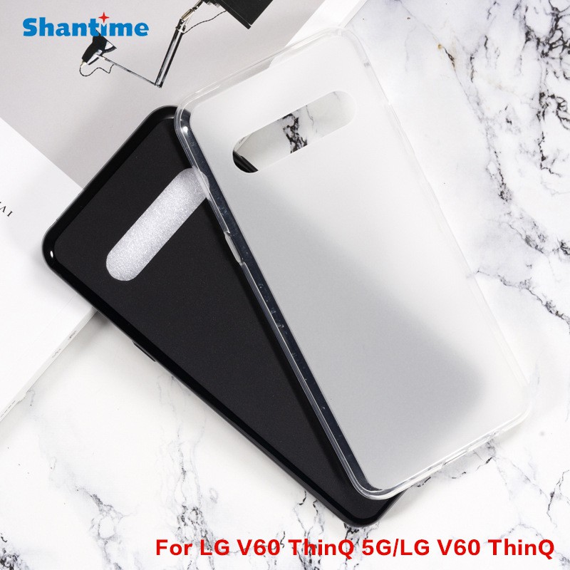 Ốp lưng chống sốc silicon mờ LG V60