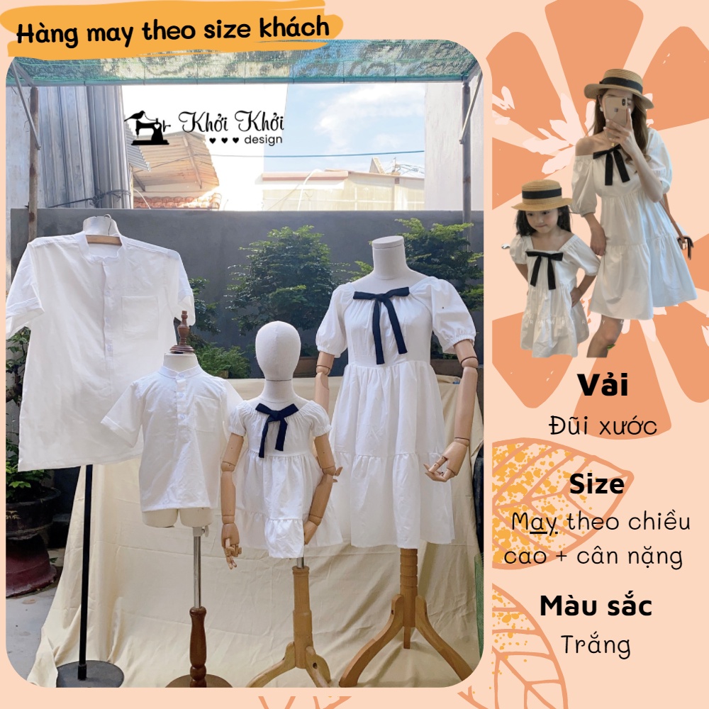 Set gia đình trắng xinh iu cho các nhà bạn cùng nhau tỏa nắng nhé