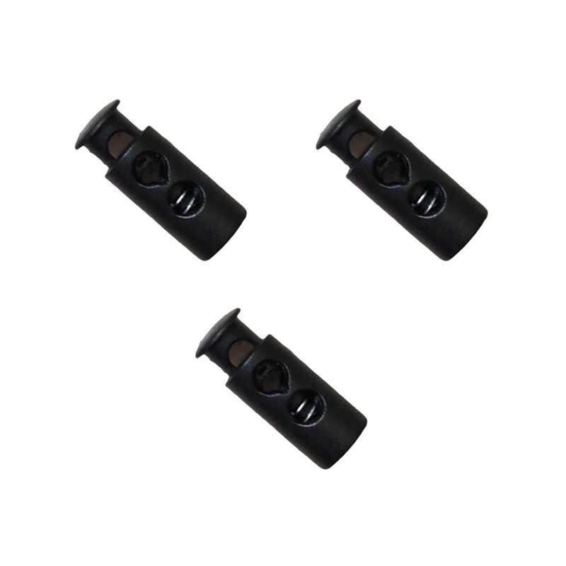 5 cái - Nút chặn 2 lỗ áo khoác, balo, túi rút &amp; cố định đầu dây