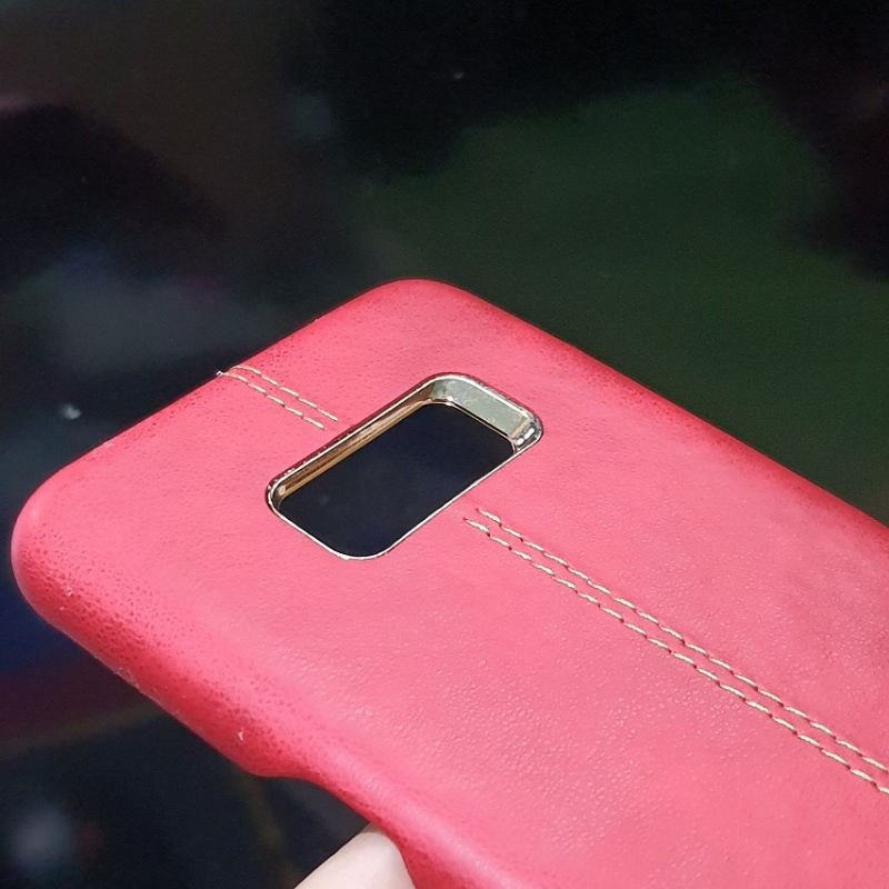ốp lưng da vorson samsung s8 plus lót nỉ chuẩn đẹp